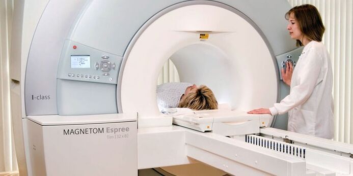 MRI zerbikaleko osteokondrosia diagnostikatzeko metodo gisa