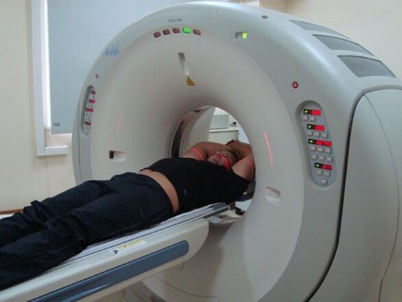 Osteokondrosiaren diagnostikoa